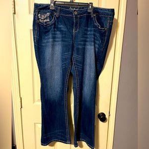 Amethyst blue jeans size 24
